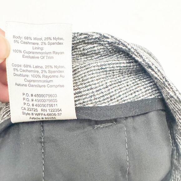 Wilfred Wool Cashmere Belted Slack Pants Wff4-6606-37 SIze 2 - Picture 7 of 9